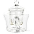 Mouthblown Pyrex Glass Teapot Flowering Tea Set